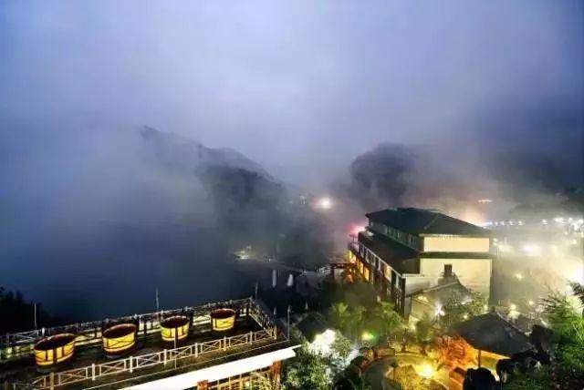 泰顺氡泉度假村温泉池，7月探秘中国罕见的氡泉泉眼