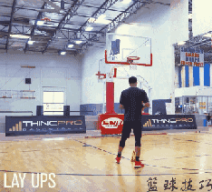 上篮教学简单，基础教学之上篮