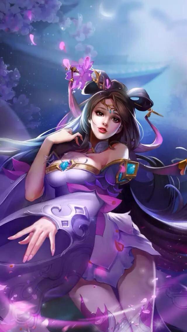 李白王者荣耀图片，王者荣耀李白黑白壁纸（李白玉鸾吟u0026王昭君青鸾有意）