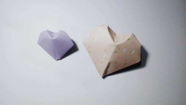 100种爱心折纸方法，回顾篇九种心形折纸