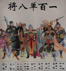 水浒传中108将的绰号及人名，水浒传108将星宿绰号职位结局大全