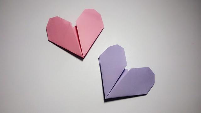 100种爱心折纸方法，回顾篇九种心形折纸