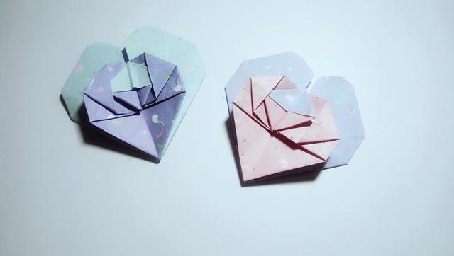 100种爱心折纸方法，回顾篇九种心形折纸