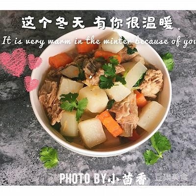 清炖羊排萝卜汤，清炖羊肉炖萝卜的做法（你一定喜欢的萝卜清炖羊肉羊排）