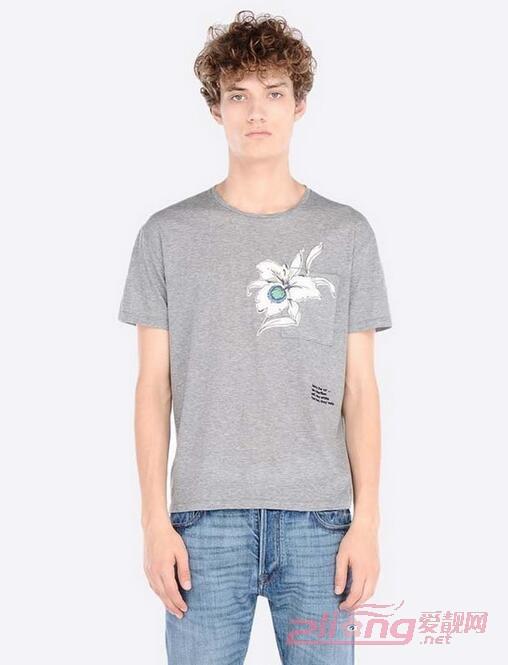 华伦天奴t恤男士，华伦天奴男装简约短袖T恤