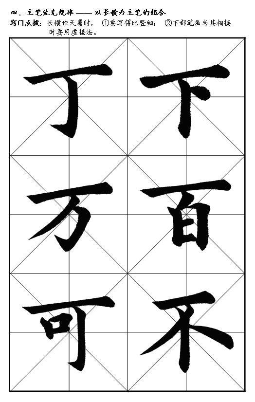 如何练好楷书毛笔字，毛笔楷书入门全解