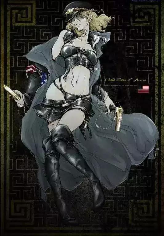 二次元触手界大佬逆天拟人图，触手画画（《封印者》同人插画大赏）