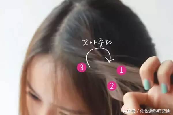 女生简单易学编头发，女生这样编头发