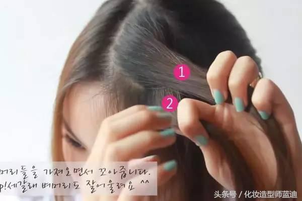 女生简单易学编头发，女生这样编头发