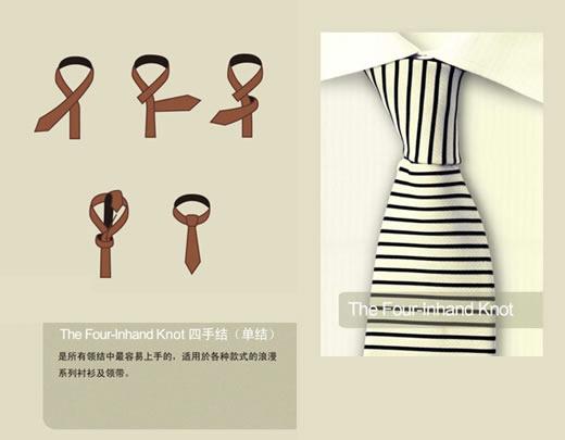 领带打法图解最简单，最常用最简单领带打法