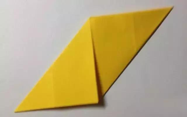 能拉开的正方形折纸慢动作，3分钟立体折纸让孩子提前认识正方体