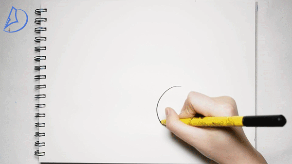 世界上最简单的足球怎么画，少儿美术/一幅世界杯进球就画好啦