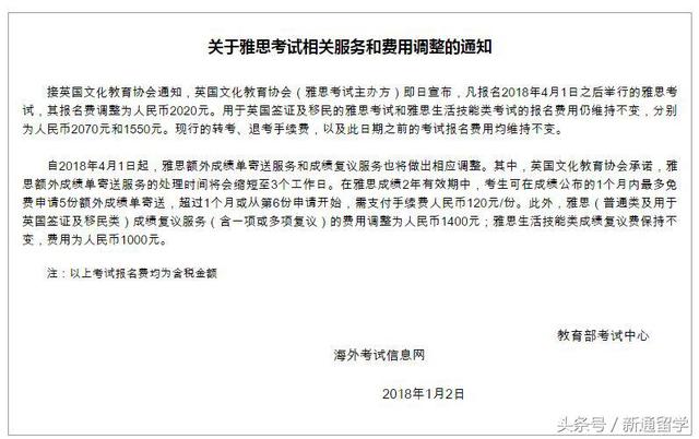 雅思报名费涨价，雅思考试报名费用为什么那么贵（雅思考试中国报名费第7次涨价）