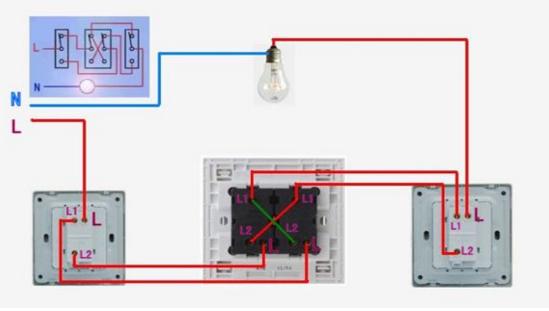 多控开关接线图，一开多控开关四控接线图解（8张图教你各种开关接线）
