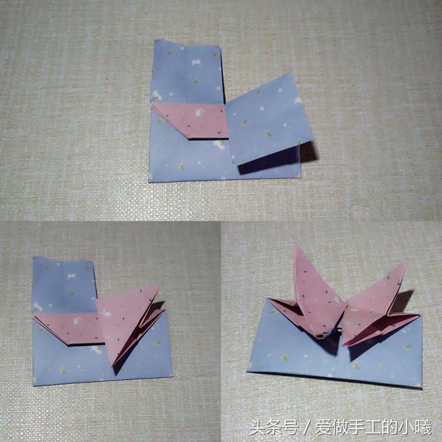 蝴蝶书签的折法，蝴蝶折纸教程（可DIY的蝴蝶折纸书签折法）