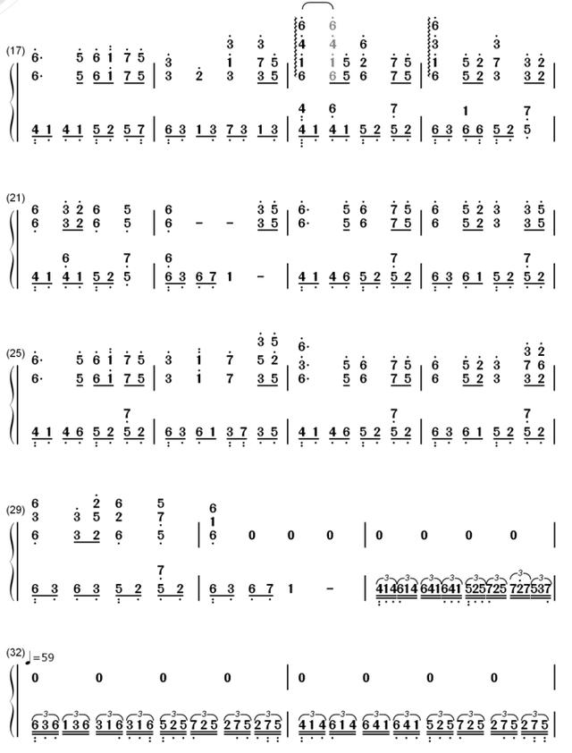 钢琴简谱流行歌曲，十大最好听的钢琴曲谱简谱（成人钢琴简谱自学《踏山河》左右双手简谱）