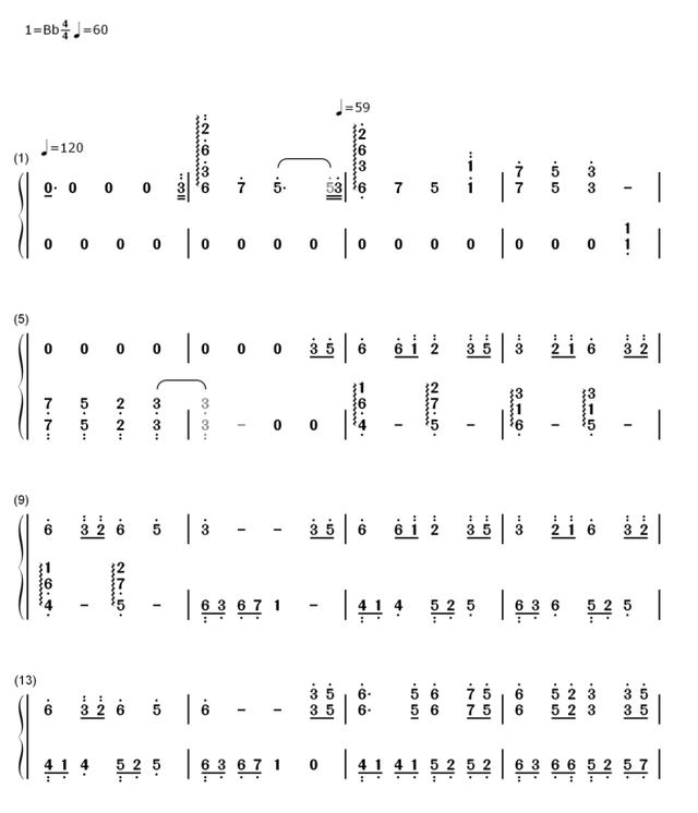 钢琴简谱流行歌曲，十大最好听的钢琴曲谱简谱（成人钢琴简谱自学《踏山河》左右双手简谱）