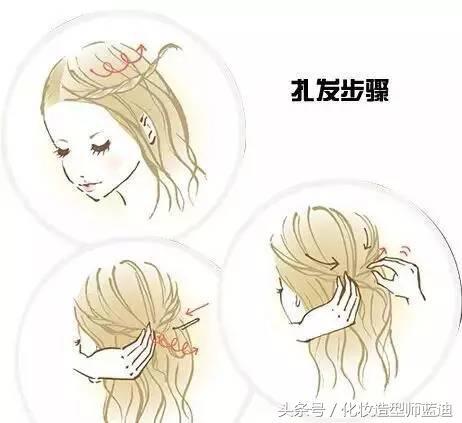 怎么给自己编头发又好看又简单，1分钟教你这样编头发