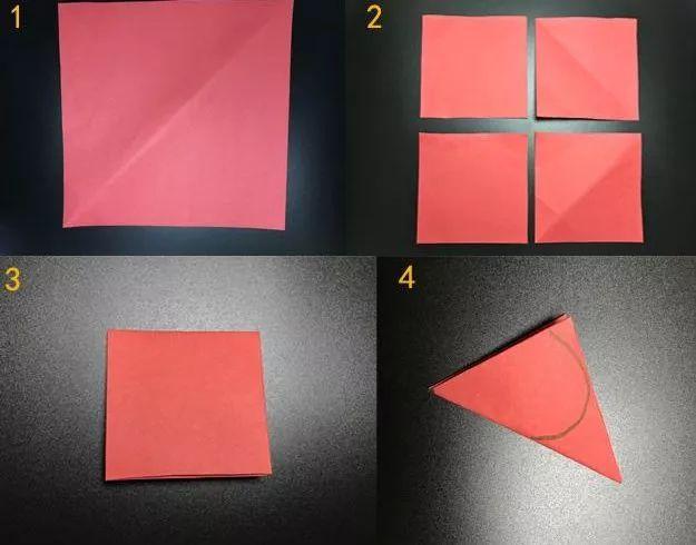 用卡纸做玫瑰花，简单又好看的手工折纸玫瑰花（梅子教你DIY玫瑰花折纸）