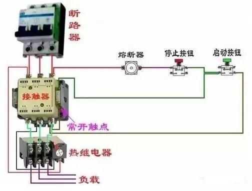 急停按钮开关串联接线图解，4张经典的急停开关接线图