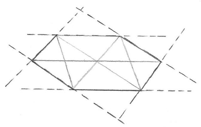 素描几何体基础入门三棱锥，素描入门——三棱锥石膏几何体的画法