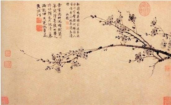 山水画题诗诗句集锦，《水墨山水画》七绝
