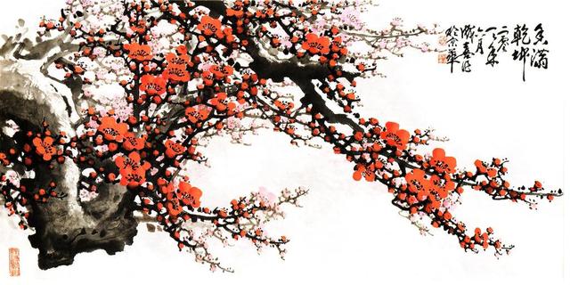 山水画题诗诗句集锦，《水墨山水画》七绝