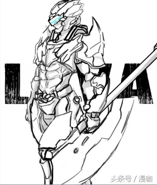 最帅的铠甲勇士排行，盘点四大铠甲勇士的最帅素描照