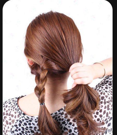 编发教程几款简单编发懒女孩必学，9款韩式编发教程