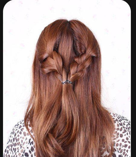 编发教程几款简单编发懒女孩必学，9款韩式编发教程