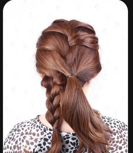 编发教程几款简单编发懒女孩必学，9款韩式编发教程