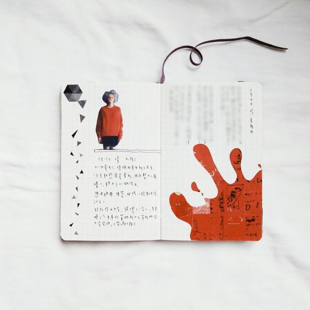 手帐排版简单小学生，简单易懂的手帐之春节