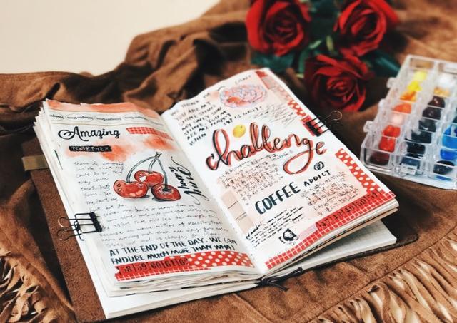 手帐排版简单小学生，简单易懂的手帐之春节