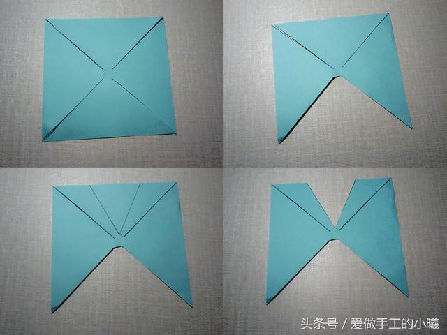 蝴蝶书签的折法，蝴蝶折纸教程（可DIY的蝴蝶折纸书签折法）