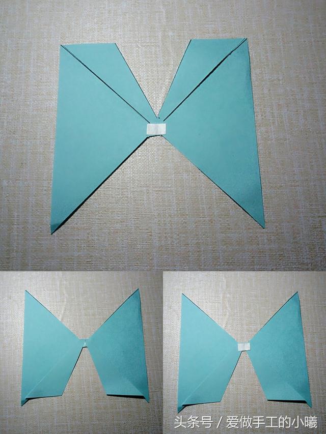 蝴蝶书签的折法，蝴蝶折纸教程（可DIY的蝴蝶折纸书签折法）