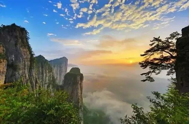 湖北恩施大峡谷，湖北省恩施市大峡谷风景区