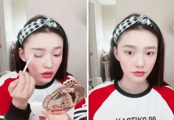 杨幂双眼皮是天生的吗，出现怪异褶皱双眼不对称