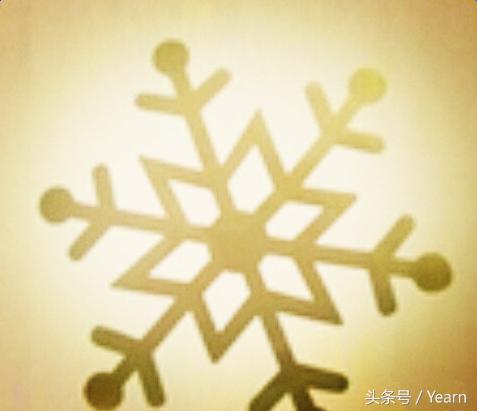 冰雪世界小雪花简笔画，冬天最美丽的就是雪花
