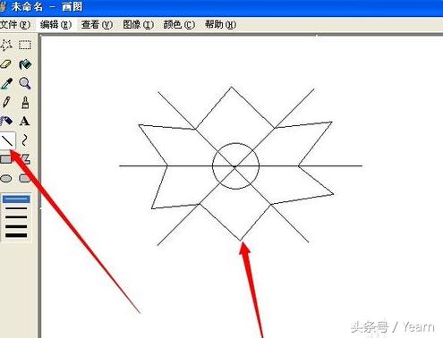 冰雪世界小雪花简笔画，冬天最美丽的就是雪花