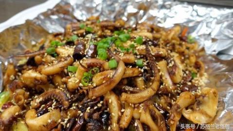 干锅鱿鱼的做法，干锅鱿鱼做法家常简单好吃