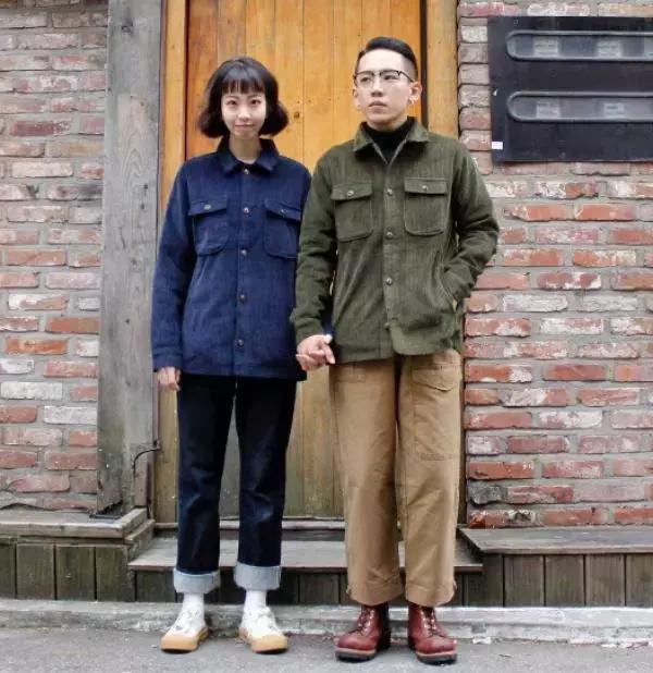 情侣装穿搭高级，暗色的情侣装高级冷艳感
