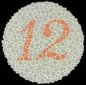 色盲测试图24张图带答案，12张色盲色弱测试图