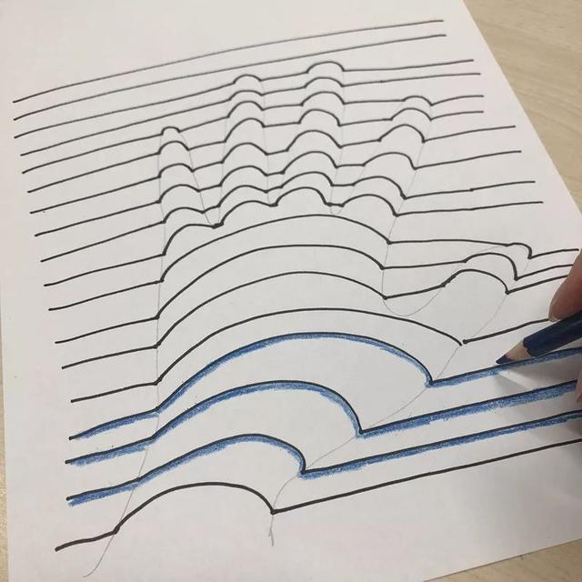 如何画3d立体画，3d立体画教程