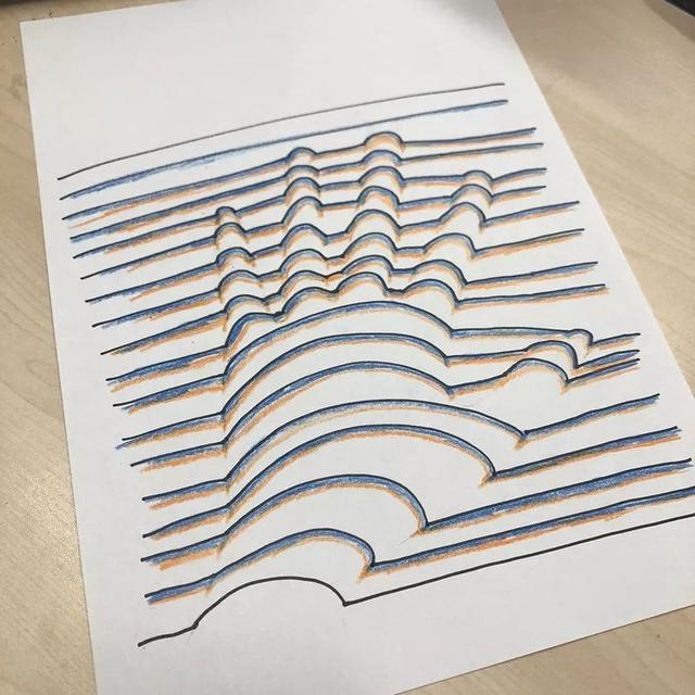 如何画3d立体画，3d立体画教程