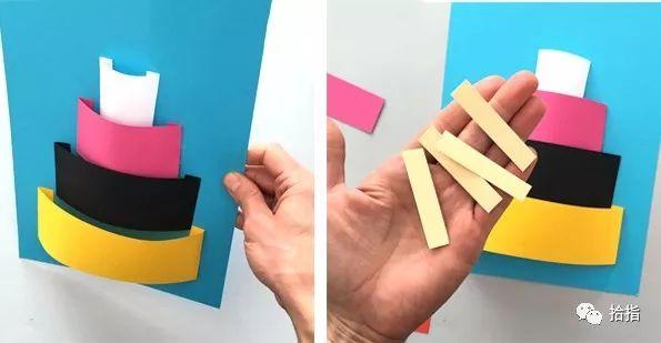 手工生日蛋糕贺卡，各种创意贺卡大集合