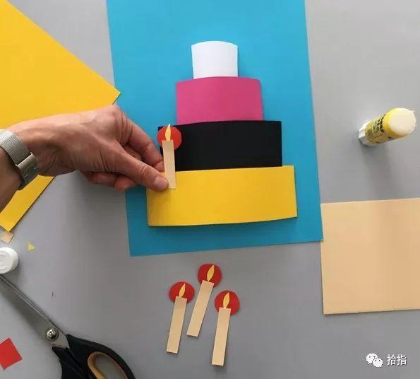 手工生日蛋糕贺卡，各种创意贺卡大集合