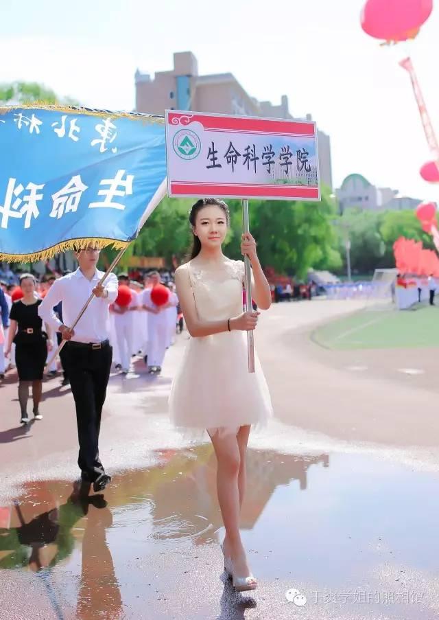 东北林业大学校运会名次，东北林业大学今年运动会前导女神照