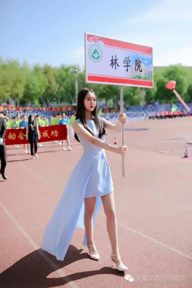 东北林业大学校运会名次，东北林业大学今年运动会前导女神照