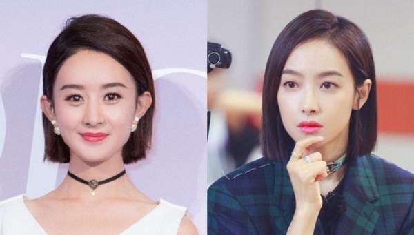 赵丽颖同款的短发侧边麻花辫，教你甜美教你萌之赵丽颖同款“杨桃辫”