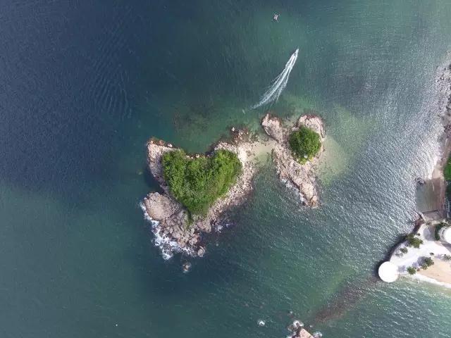 美丽小岛人间仙境，天然心形小岛惊现深圳